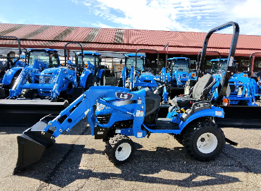 LS MT125HST (25HP) 4wd with a loader at DixieTractor Sales & Service