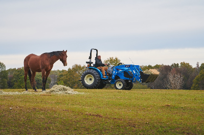 LS MT240E (40HP) 4wd with a loader at Dixie Tractor Sales & Service